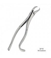 16 Cowhorn Forceps 1st & 2nd Lower Molars